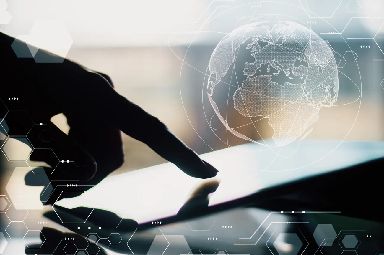 Uso de tablet con interfaz digital